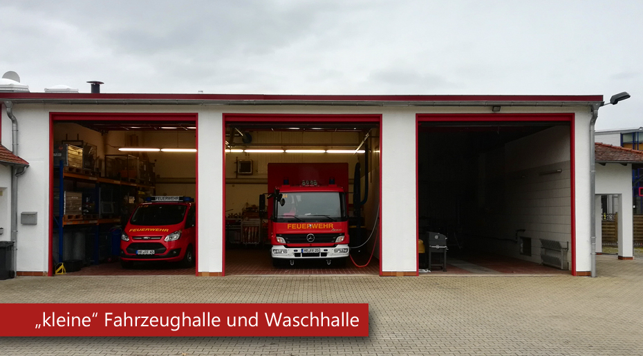 Fahrzeughalle der Freiwilligen Feuerwehr Spangenberg
